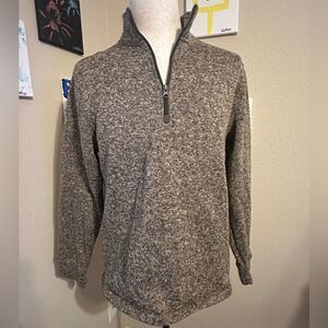 Old Navy Men's Brown Zip-Up Sweater